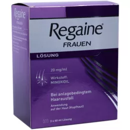 REGAINE Solution pour femmes, 3X60 ml