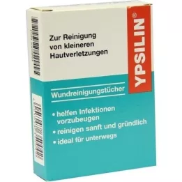 YPSILIN Lingettes nettoyantes pour plaies, 5 pcs
