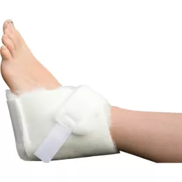FERSENSCHONER en fourrure anti-escarres gauche, 1 pièce