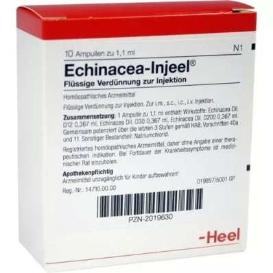ECHINACEA INJEEL Ampoules, 10 pc
