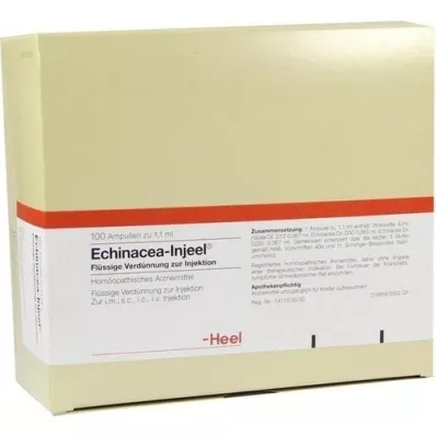 ECHINACEA INJEEL Ampoules, 100 pc ECHINACEA INJEEL Ampoules, 100 pc