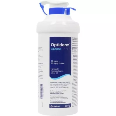 OPTIDERM Crème en distributeur, 500 g OPTIDERM Crème en distributeur, 500 g
