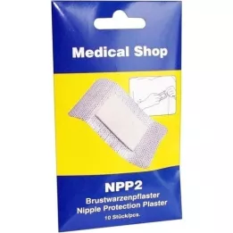 BRUSTWARZENPFLASTER NPP2, 10 pièces