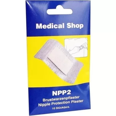 BRUSTWARZENPFLASTER NPP2, 10 pièces