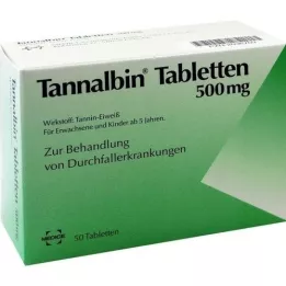 TANNALBIN Comprimés, 50 pc