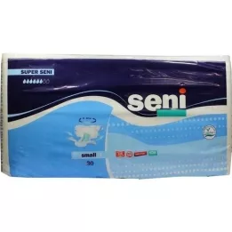 SUPER SENI Pantalons dincontinence pour adultes taille 1 S, 30 pièces