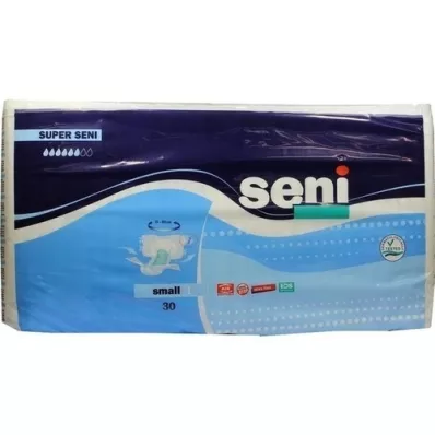 SUPER SENI Pantalons dincontinence pour adultes taille 1 S, 30 pièces