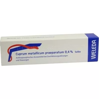 CUPRUM METALLICUM praep.0,4% pommade, 23 g