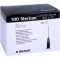 STERICAN Canules Luer-Lok 0,70x30 mm taille 12 noires, 100 pièces