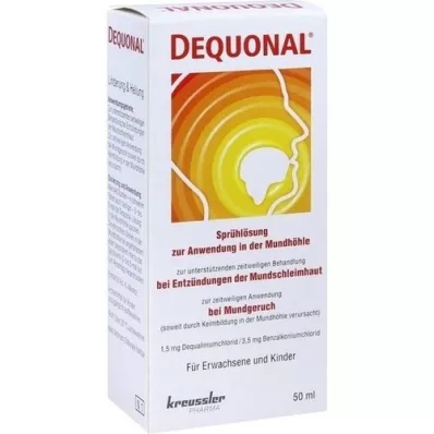 DEQUONAL Vaporisateur, 50 ml