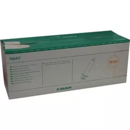 INJEKT Seringue Solo 10 ml Luer excentrique PVC-fr., 100X10 ml