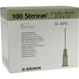 STERICAN Boîte dentaire Luer 0,4x40 mm, 100 pc