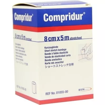 COMPRIDUR Bandage de compression 8 cmx5 m, 1 pièce COMPRIDUR Bandage de compression 8 cmx5 m, 1 pièce