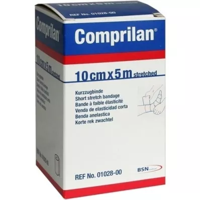 COMPRILAN bandage élastique 10 cmx5 m, 1 pièce