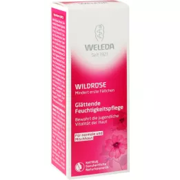 WELEDA Crème hydratante lissante à la rose sauvage, 30 ml