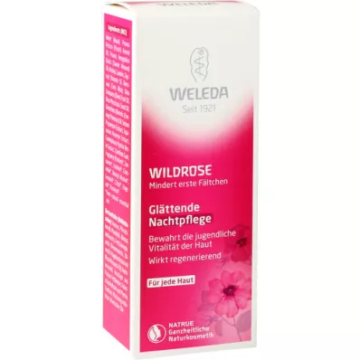 WELEDA Soin de nuit lissant à la rose sauvage, 30 ml