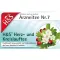 Sachet filtre à thé cardiovasculaire H&amp;S, 20X2,0 g