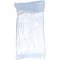 WATTESTÄBCHEN Petite tête en plastique 15 cm, 100 pièces