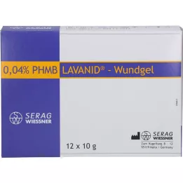 LAVANID Gel pour plaies, 12X10 g