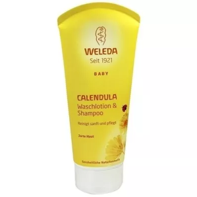 WELEDA Lotion lavante au Calendula &amp; Shampoing, 200 ml