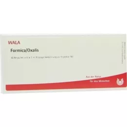 FORMICA/OXALIS Ampoules, 10X1 ml