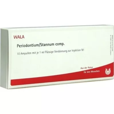 PERIODONTIUM/STANNUM comp. ampoules, 10X1 ml
