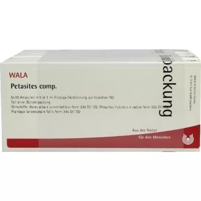 PETASITES comp. ampoules, 50X1 ml