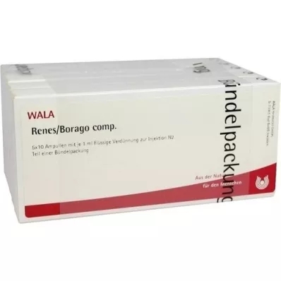 RENES/BORAGO comp. ampoules, 50X1 ml RENES/BORAGO comp. ampoules, 50X1 ml