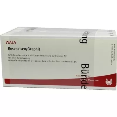 ROSENEISEN/Ampoules graphite, 50X1 ml