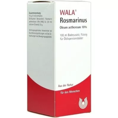 ROSMARINUS OLEUM éthérum 10%, 100 ml