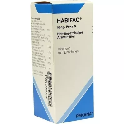 HABIFAC spag.Peka N gouttes, 100 ml