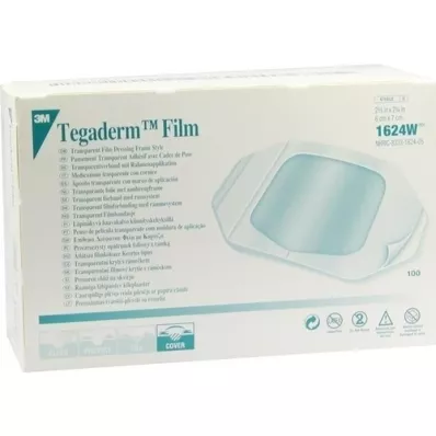 TEGADERM Film 3M 6x7 cm 1624W, 100 pièces