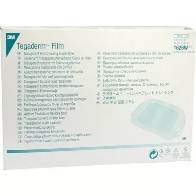 TEGADERM Film 3M 10x12 cm 1626W, 50 pièces