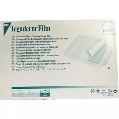 TEGADERM Film 3M 15x20 cm 1628, 10 pièces TEGADERM Film 3M 15x20 cm 1628, 10 pièces
