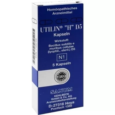 UTILIN HD 5 capsules, 5 pc UTILIN HD 5 capsules, 5 pc