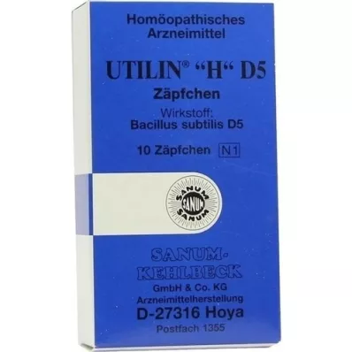 UTILIN Suppositoires H D 5, 10 pc