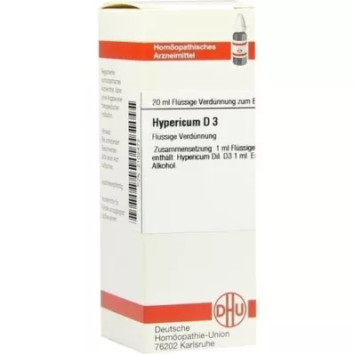 HYPERICUM Dilution D3, 20 ml