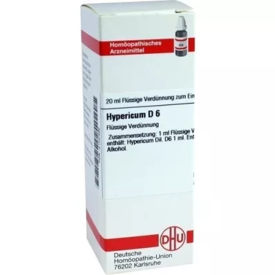 HYPERICUM Dilution D6, 20 ml
