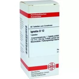 IGNATIA D 12 comprimés, 80 pc