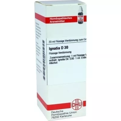 IGNATIA Dilution D30, 20 ml