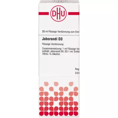 JABORANDI Dilution D3, 20 ml