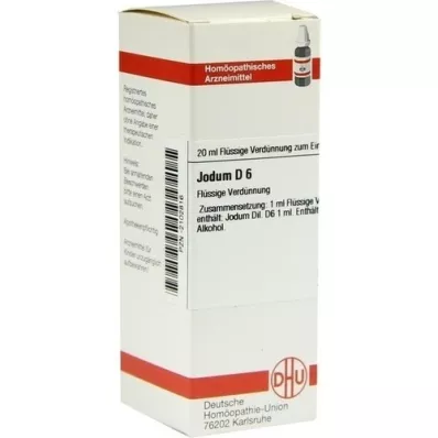 JODUM Dilution D6, 20 ml