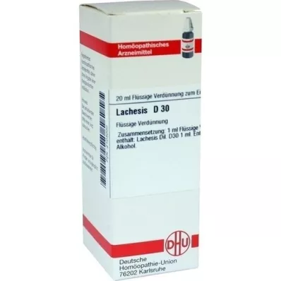 LACHESIS Dilution D30, 20 ml