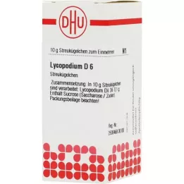 LYCOPODIUM D 6 globules, 10 g