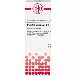 LYCOPUS VIRGINICUS Dilution J1, 20 ml