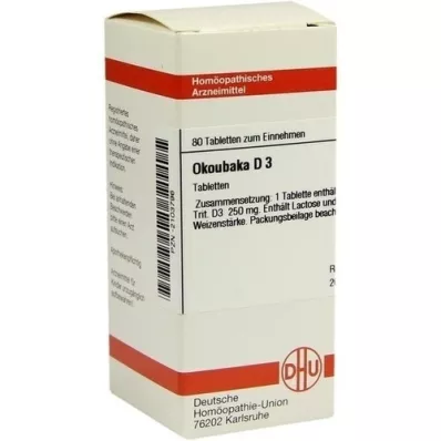 OKOUBAKA D 3 comprimés, 80 pc