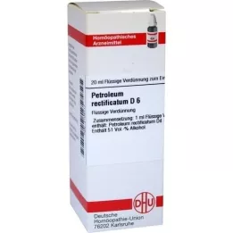 PETROLEUM RECTIFICATUM Dilution D6, 20 ml