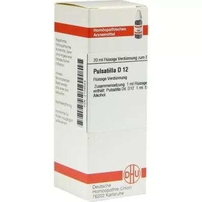 PULSATILLA Dilution D12, 20 ml