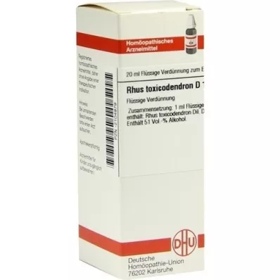RHUS TOXICODENDRON Dilution D12, 20 ml