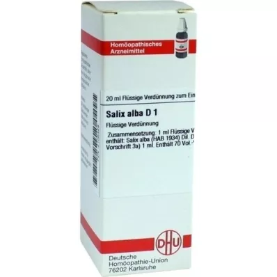 SALIX ALBA Dilution J1, 20 ml